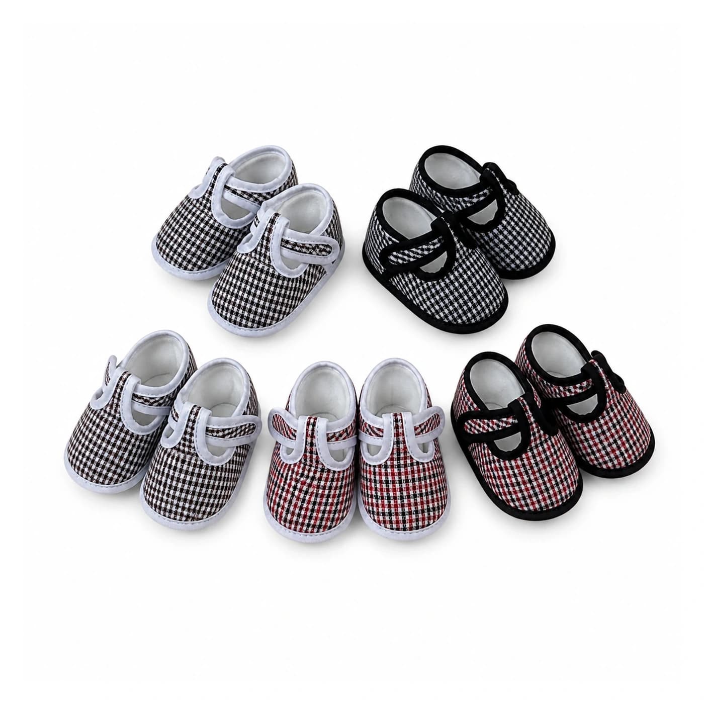 Classic Plaid Lace-Up