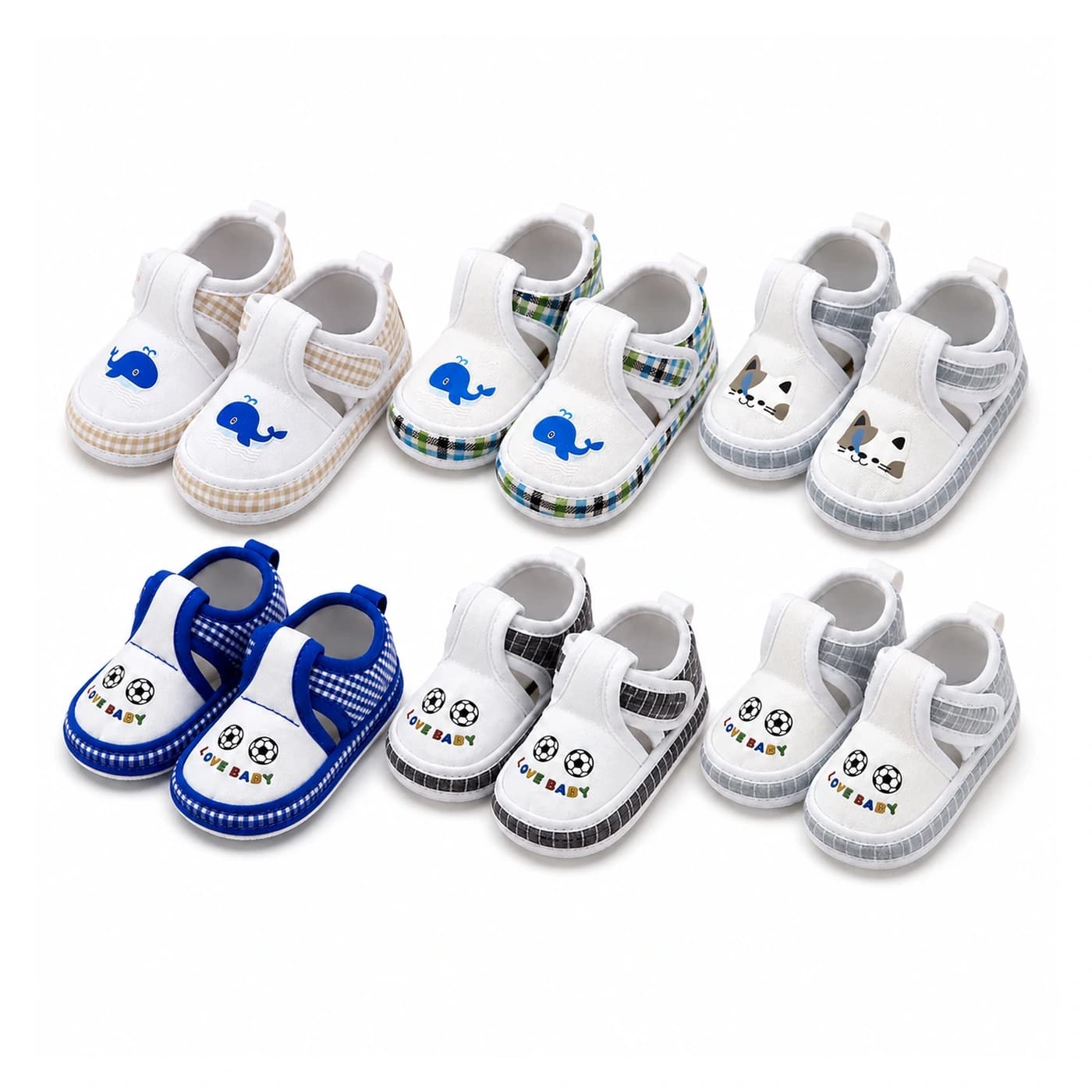 Little Whale Strap Shoes