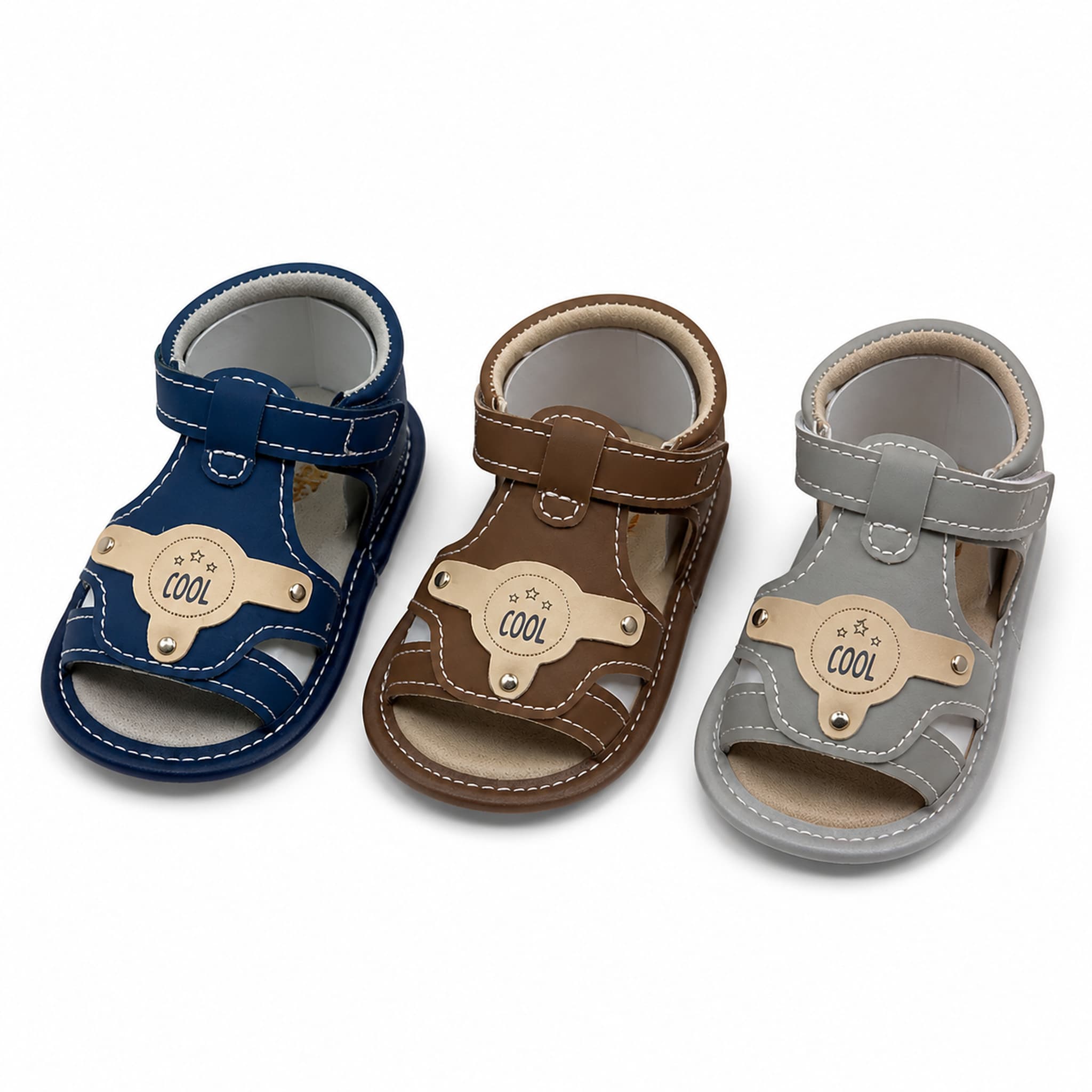 Cool Badge Fisherman Sandals