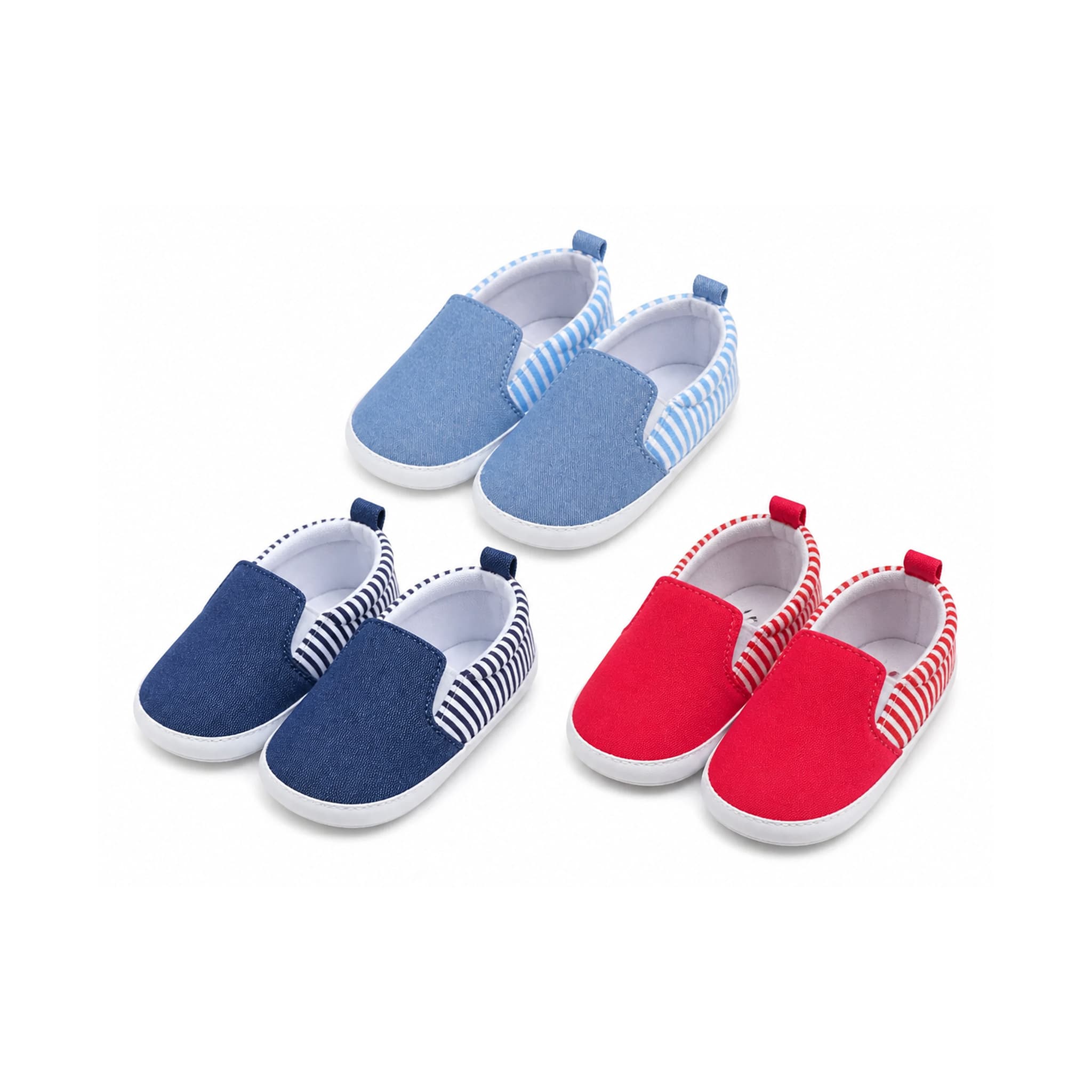 Denim Soft Slip-Ons