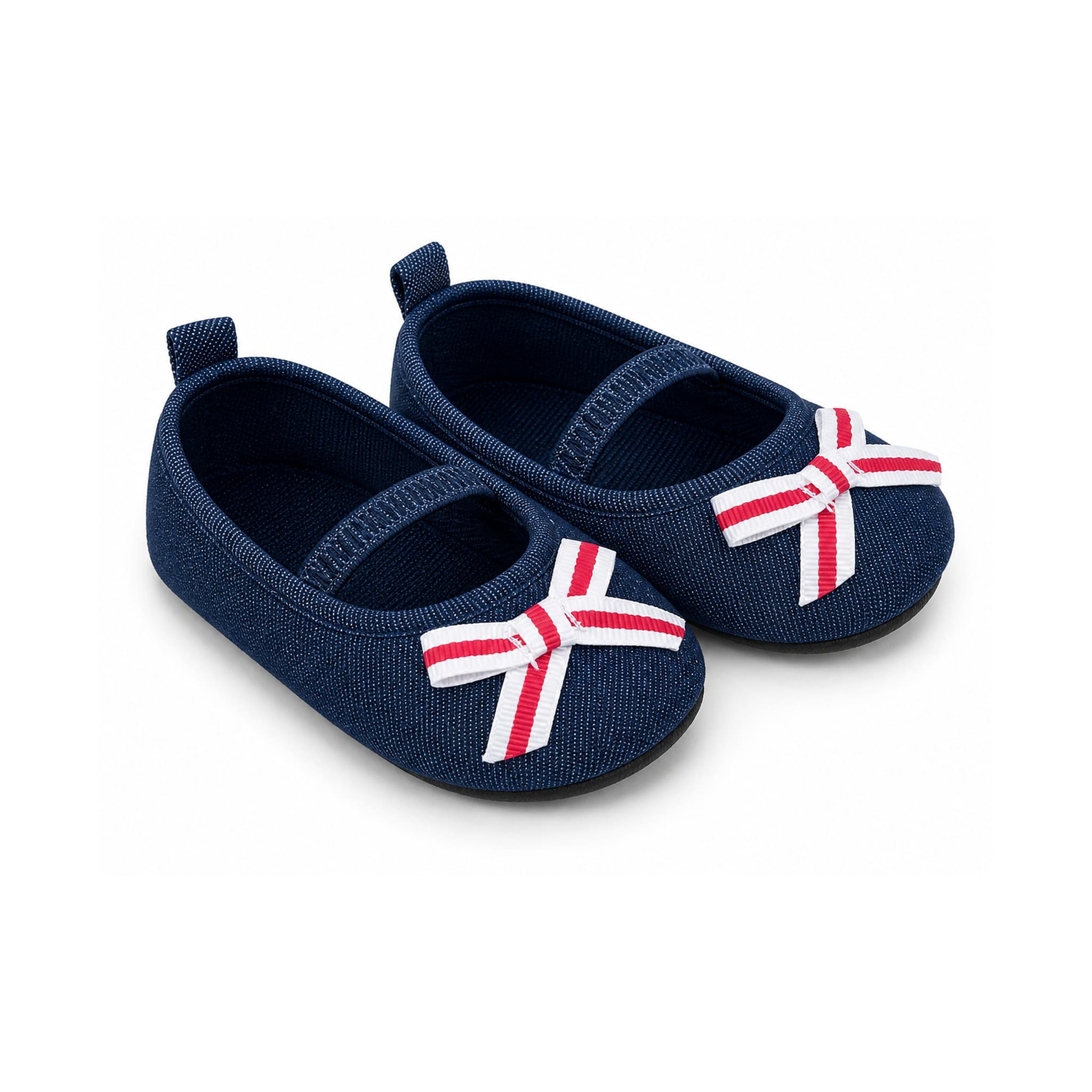 Ribbon Bow Soft-Sole Flats