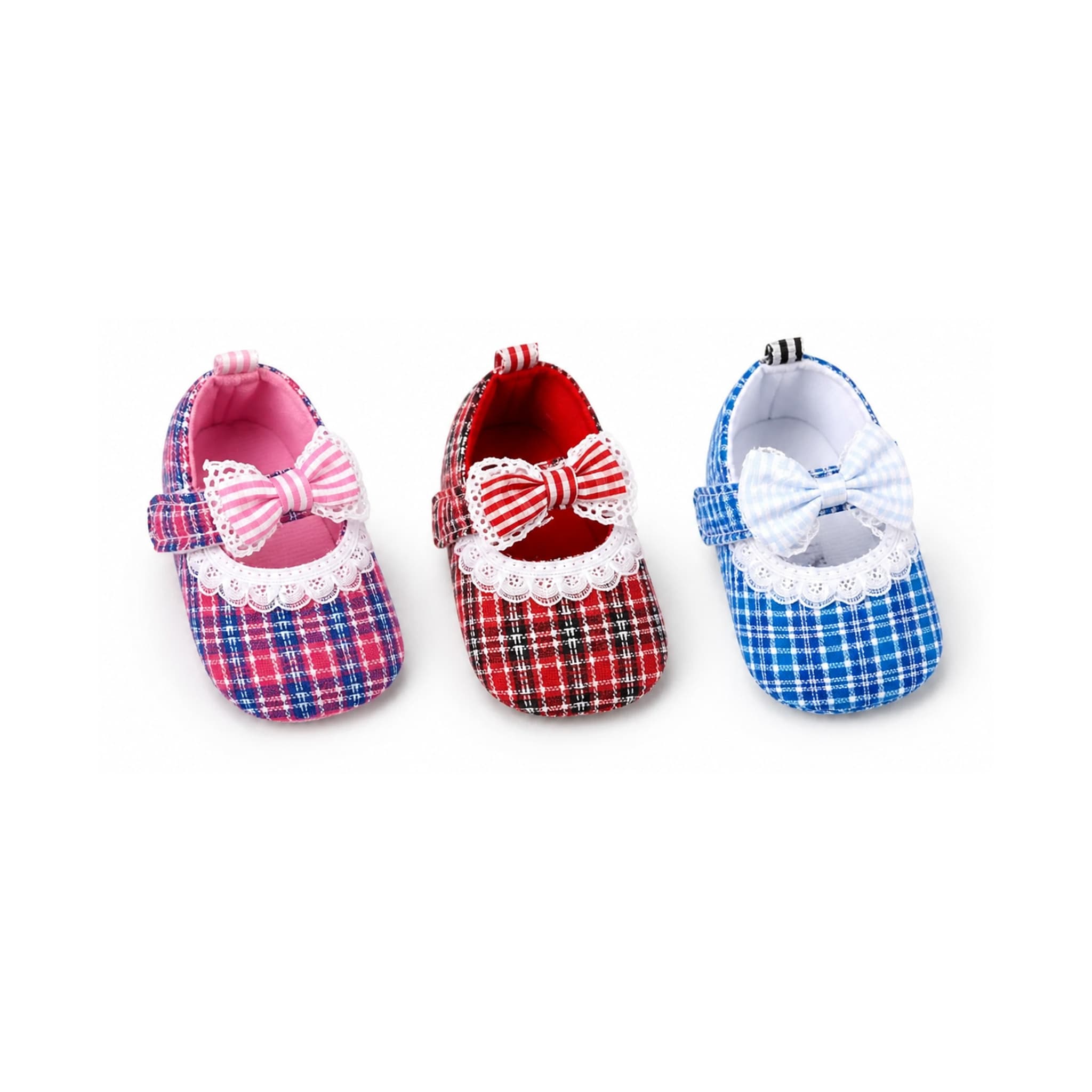 Tartan Mary Jane First Walkers