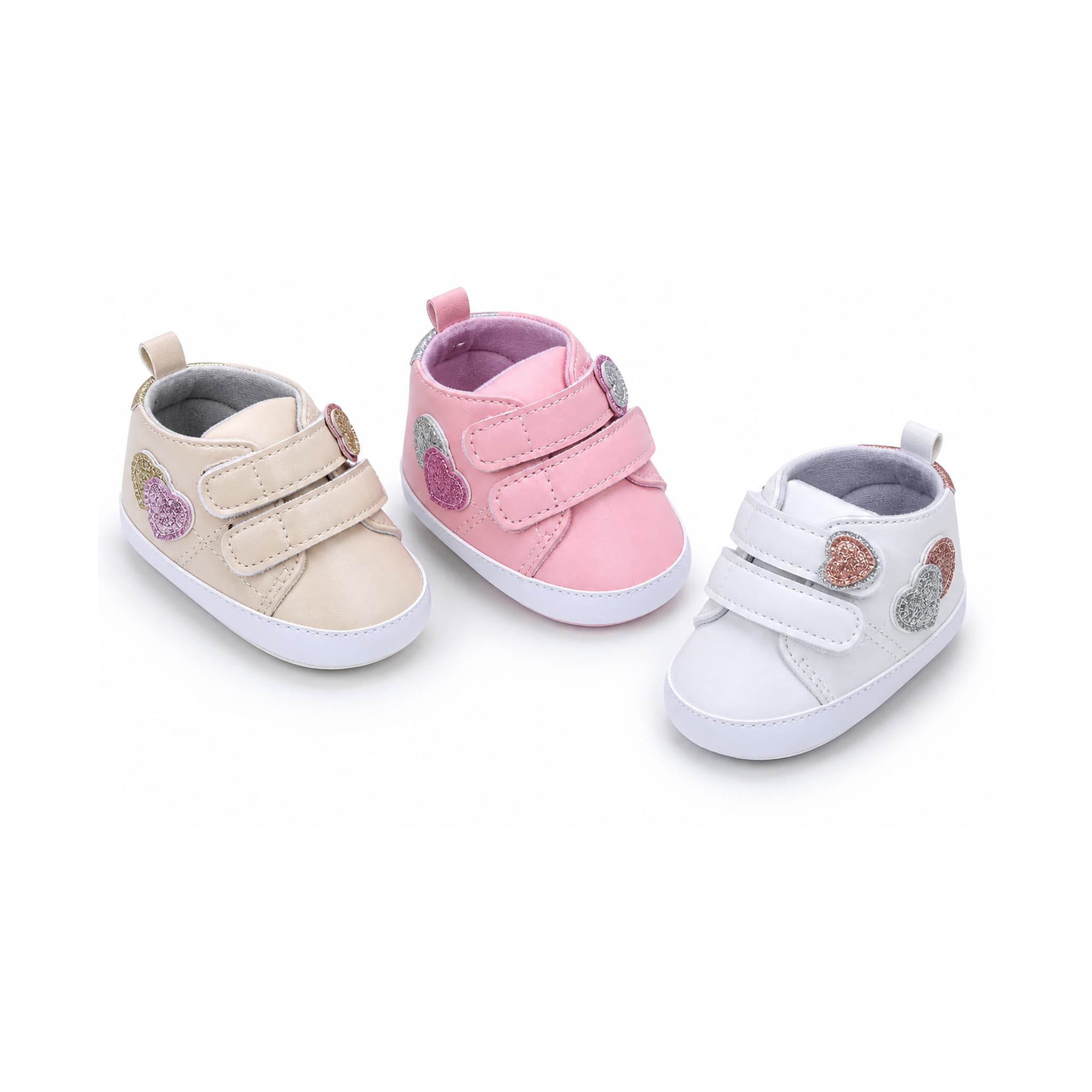 Berry Double-Strap First Walkers