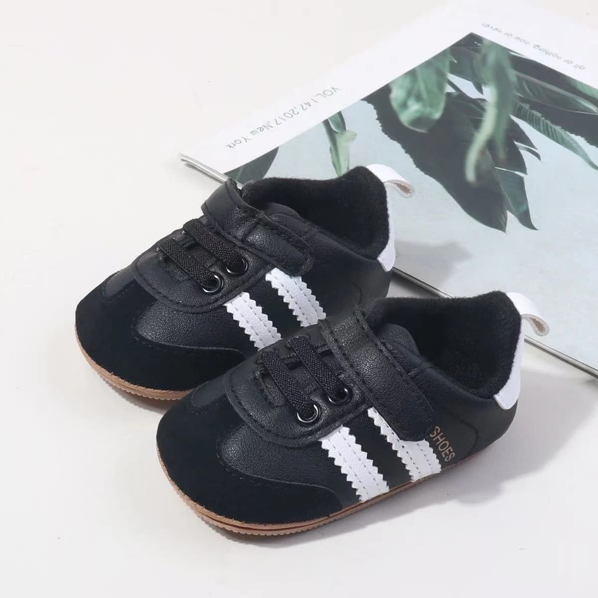 Dash Stripe baby shoes