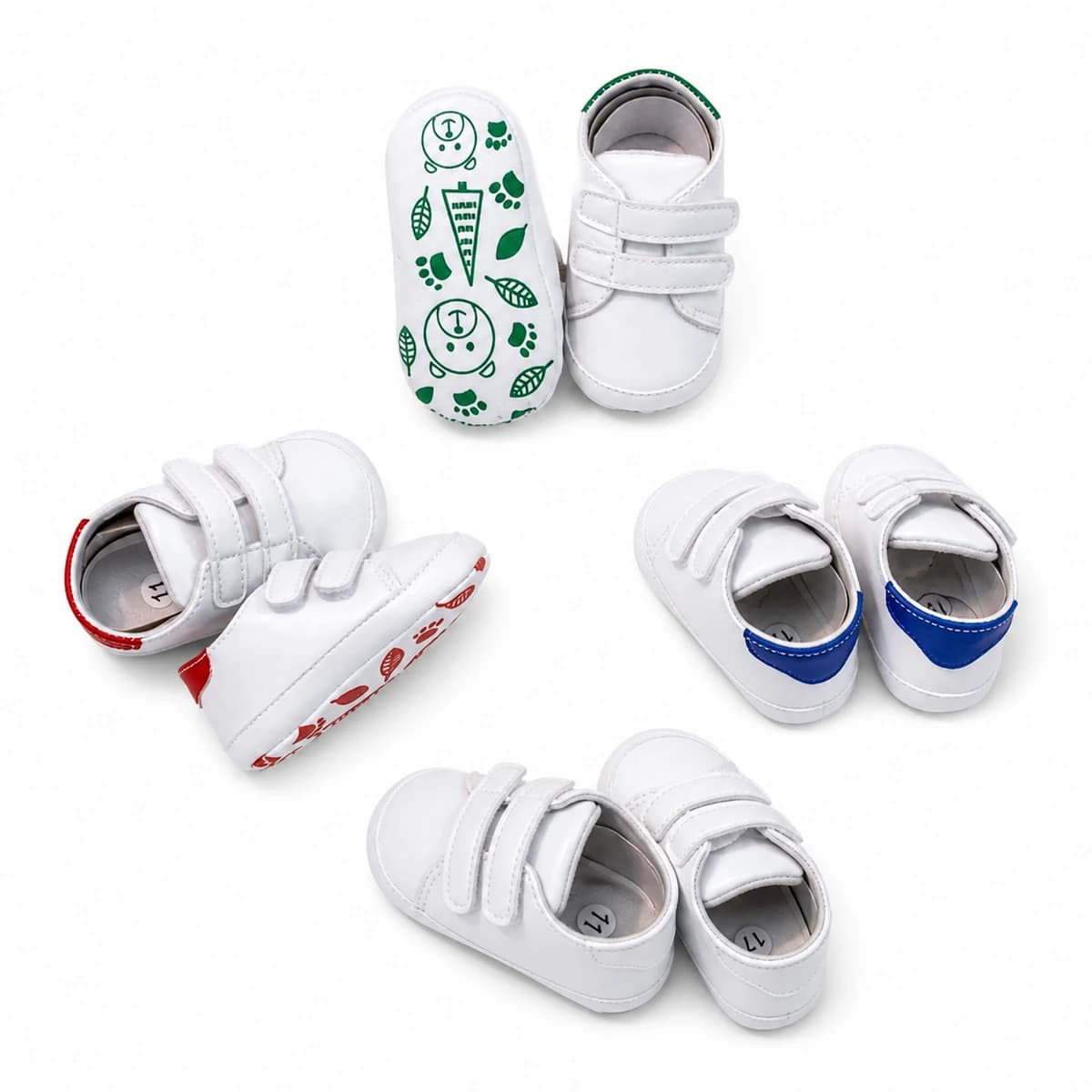 Little Racer Double-Strap First Walkers