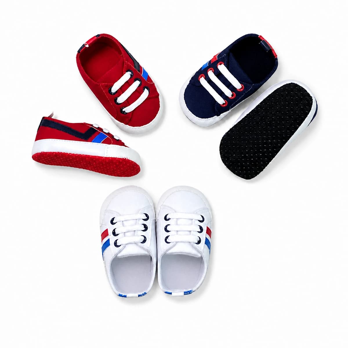 Varsity First-Step Sneakers