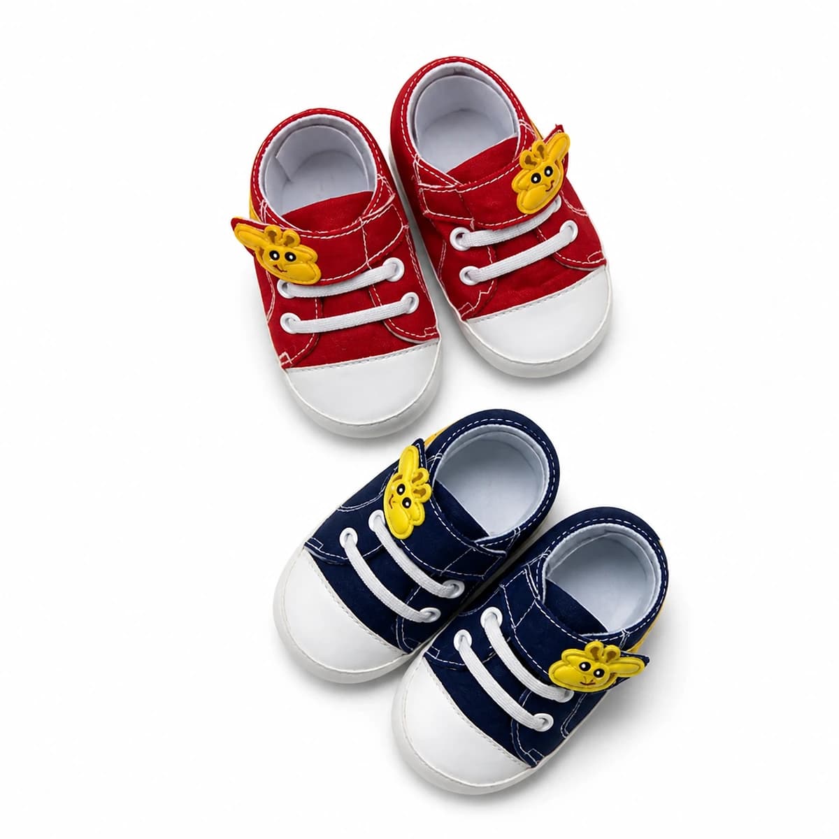 Animal Friends High-Top Canvas Shoes
