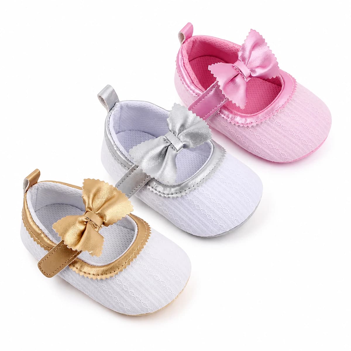 Ribbon Bow Soft-Sole Flats