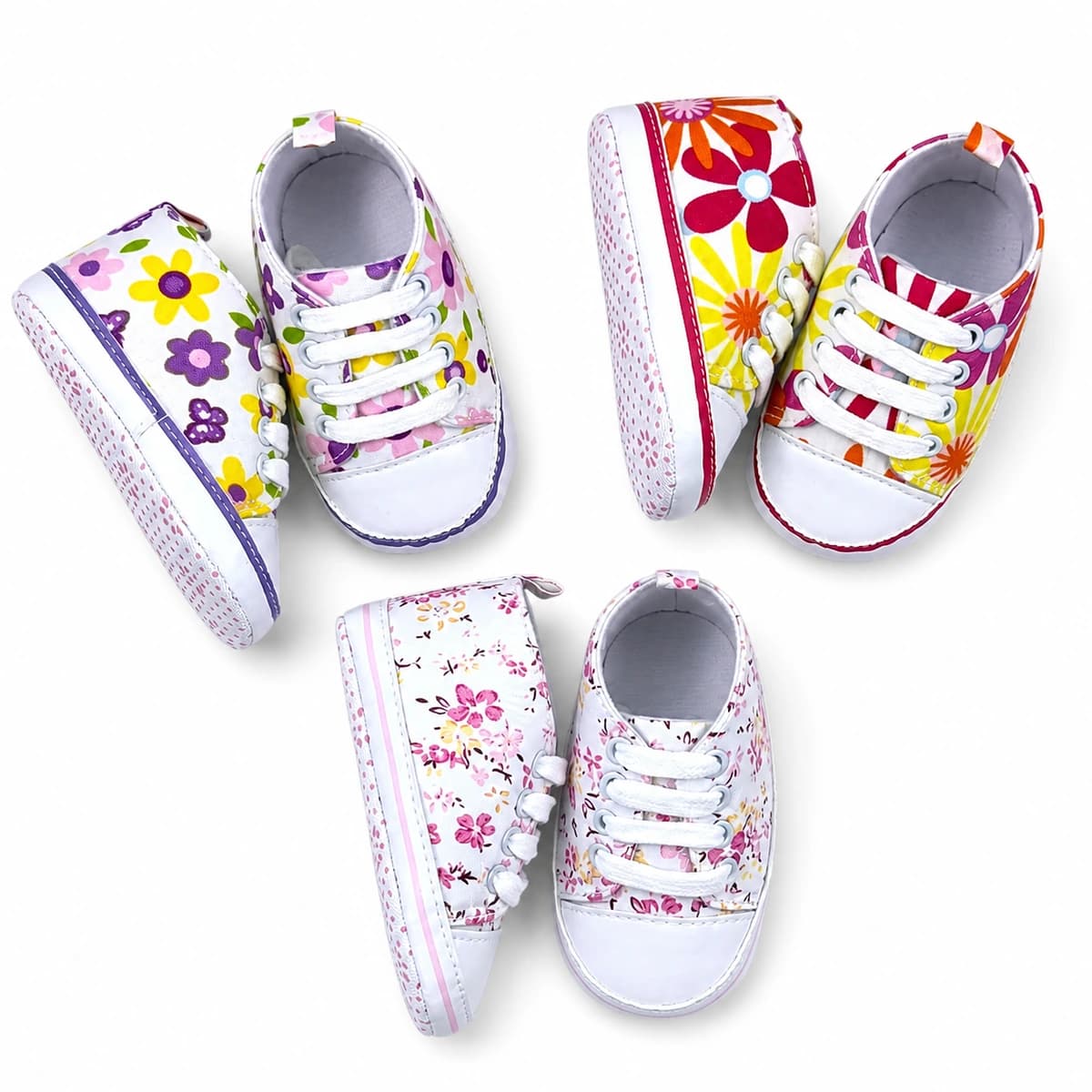 Flower Garden Canvas First Walkers