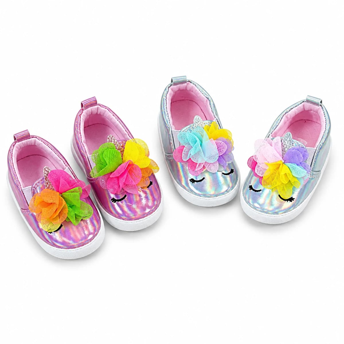 Rainbow Soft Slip-Ons